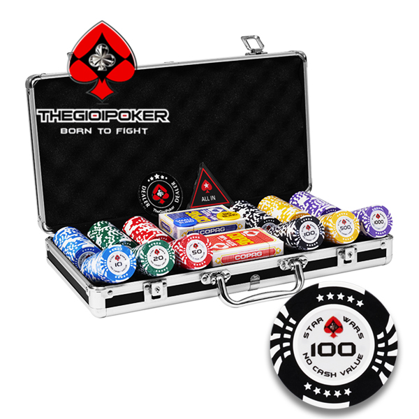 Vali 300 chip Poker Clay Star Wars