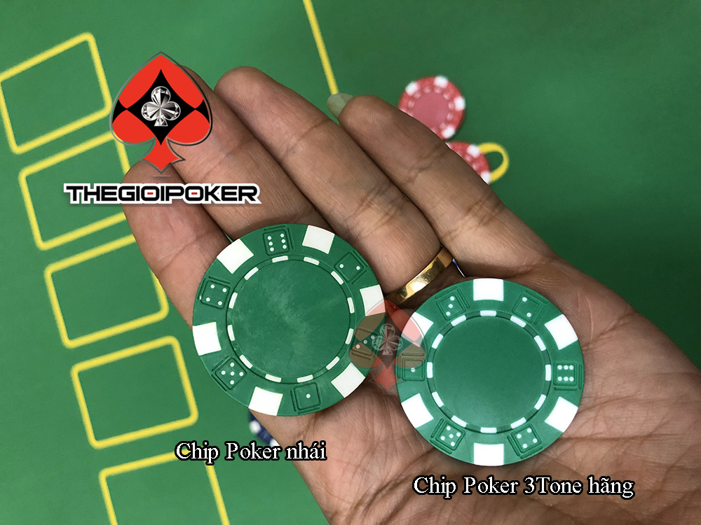Phân biệt 1 bộ phỉnh poker chính hãng và một bộ phỉnh poker nhái