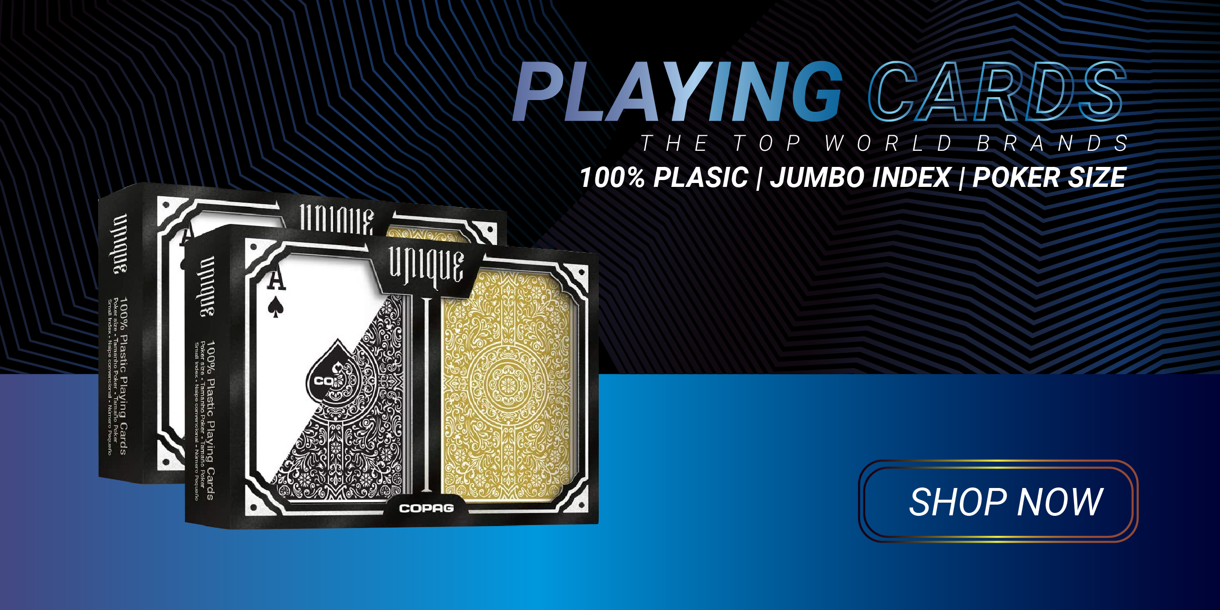 Playing Card 100% plastic