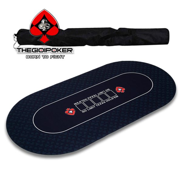 Thảm Poker được trang bị thêm túi đeo thể thao rất tiện cho việc di chuyển