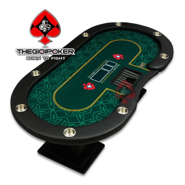 Bàn chơi Poker Texas Green được TheGioiPoker sản xuất và phân phối độc quyền tại Việt Nam