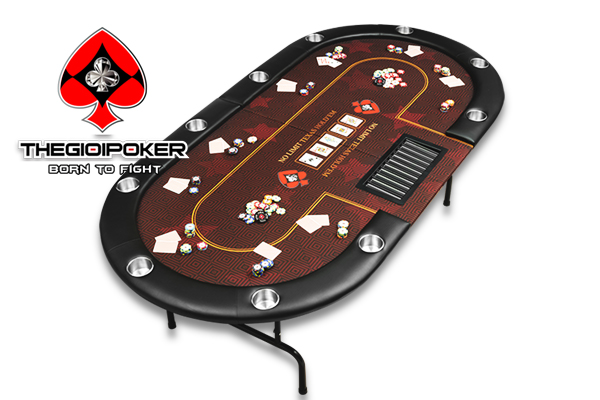 Bàn poker gấp gọn đa năng Folding Big Star được nhập khẩu và phân phối bởi TheGioiPoker