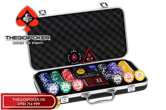 Bộ Chip Poker Royal 300 Phỉnh Poker Chinh Hãng