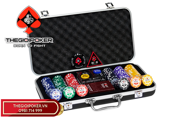 Bộ Chip Poker Royal 300 Phỉnh Poker Chinh Hãng