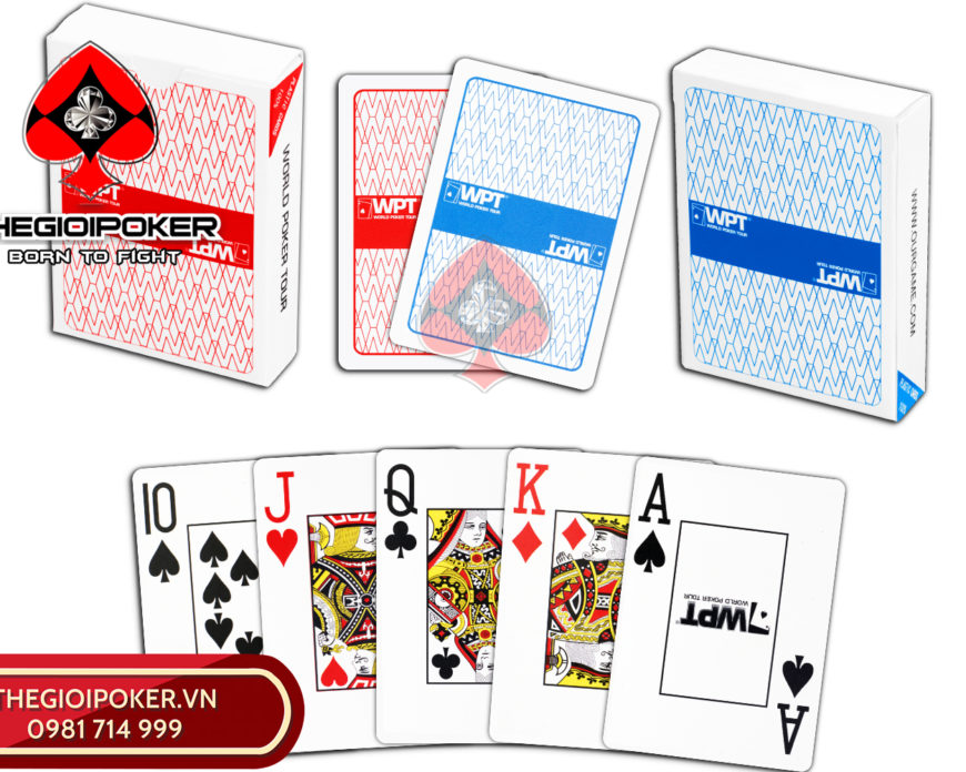 Bài tấy nhựa WPT chính hãng được phân phối bởi TheGioiPoker