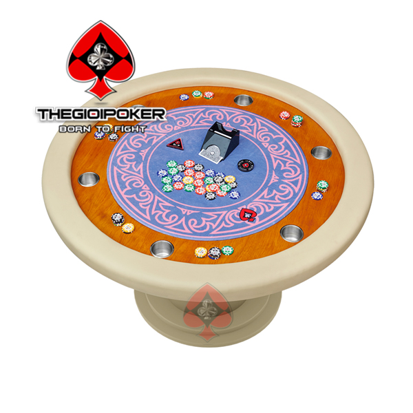 Bàn Poker Jamie được thiết kế sang trọng và đẳng cấp