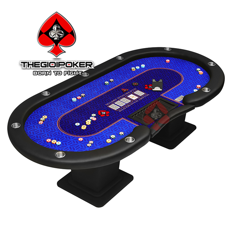 Bàn Poker Matrix được thiết kế dành cho 10 người chơi