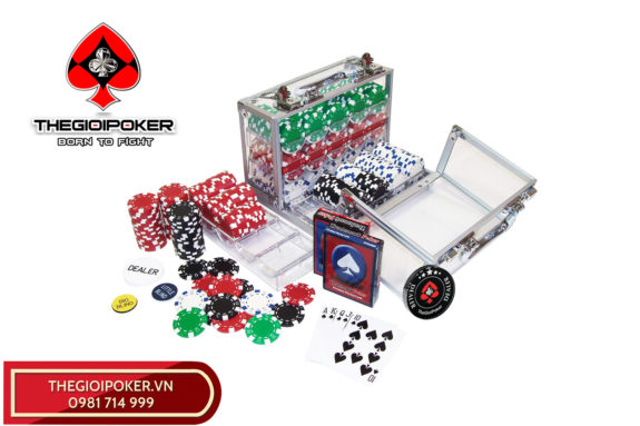 Hộp đựng chip poker cao cấp Brybelly cao cấp được phân phối bởi TheGioiPoker