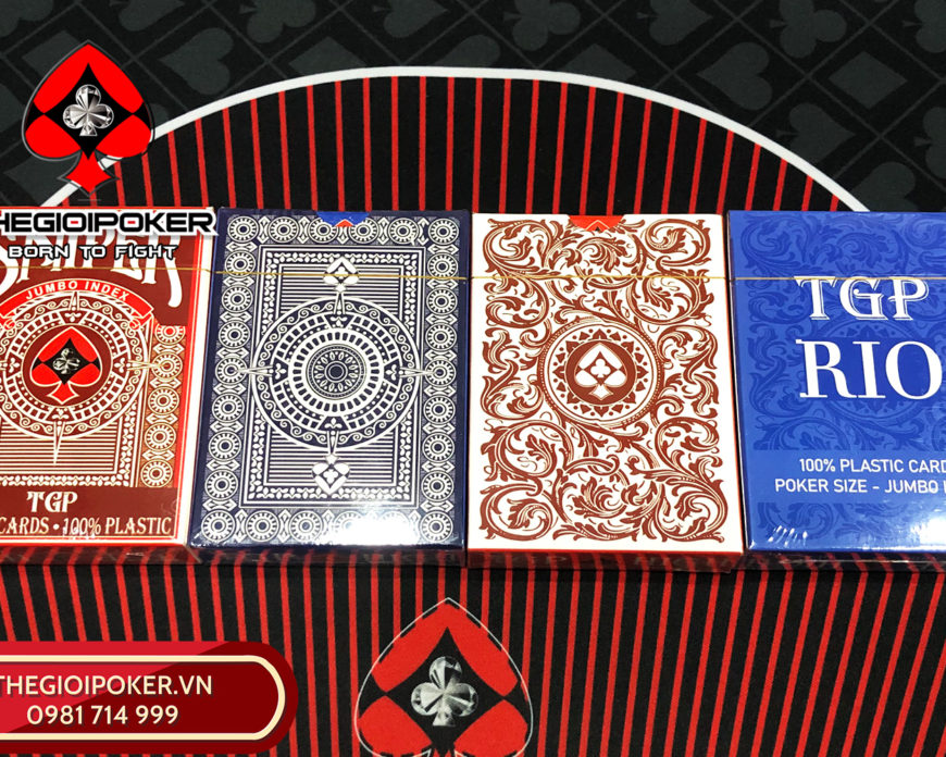 Bài Tây Nhựa Poker New 2022 by TGP Playing Card