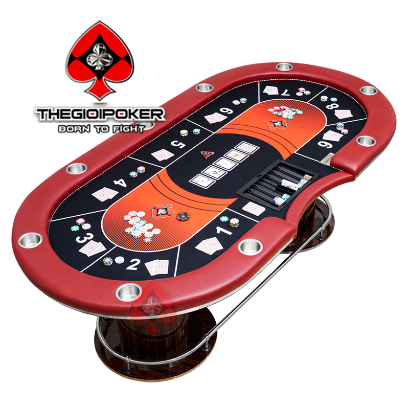 Bàn Poker RockWell là dòng sản phẩm bàn poker Luxury độc quyền của TheGioiPoker