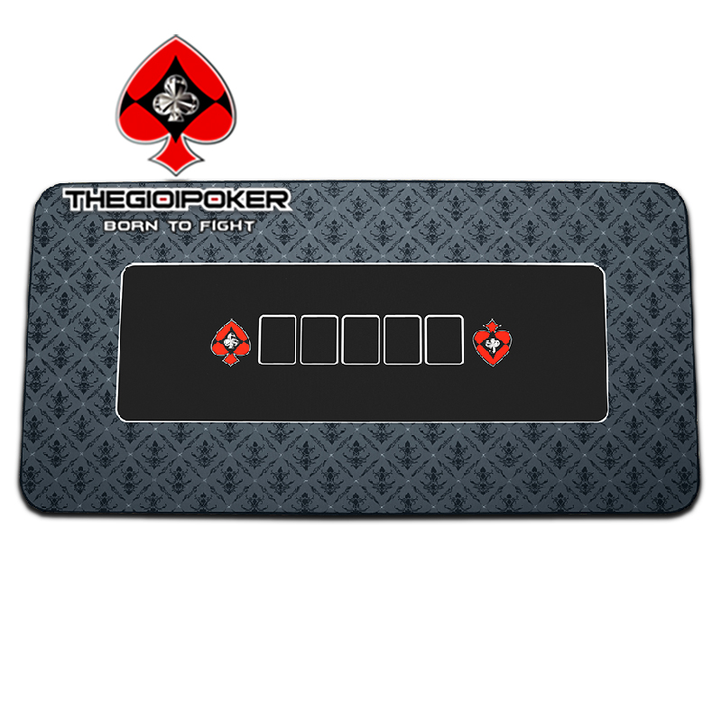 Texas Arrow Black Poker Mat yang baru dirancang oleh TheGioiPoker