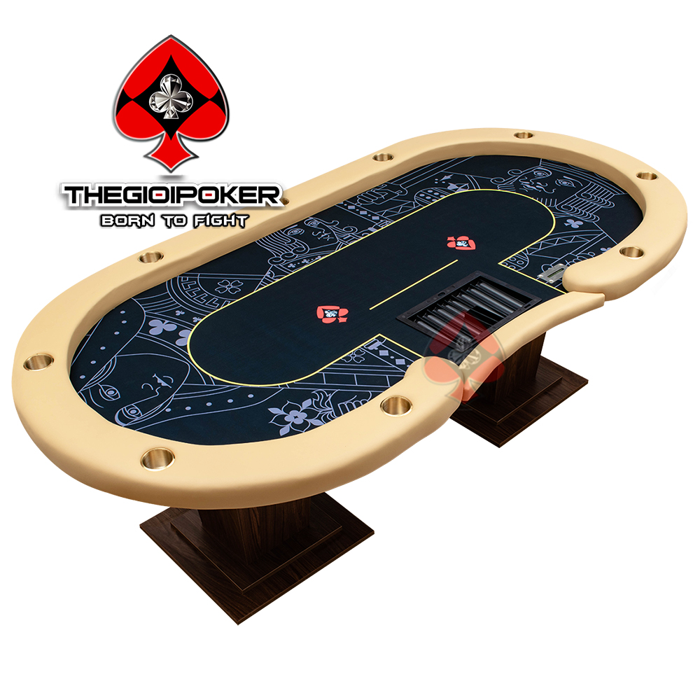 Bàn Poker Lancaster được thiết kế và sản xuất bởi TheGioiPoker