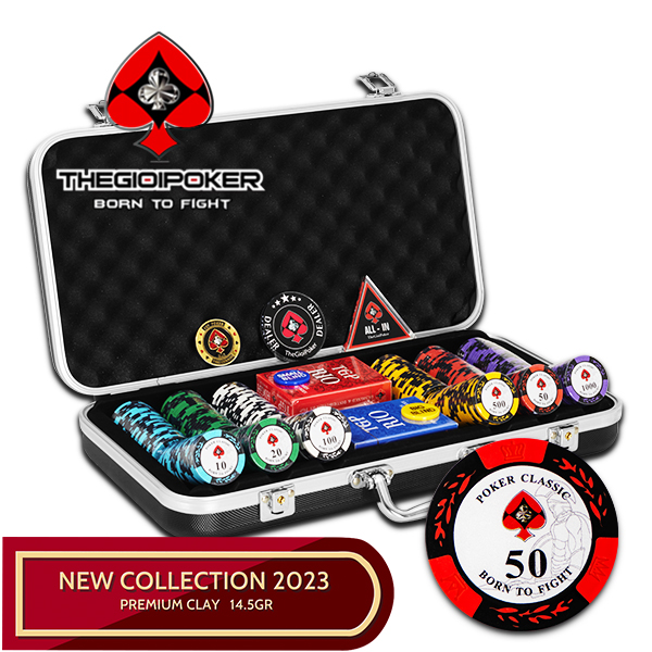 Bộ Chip Poker Classic 300 Phỉnh poker