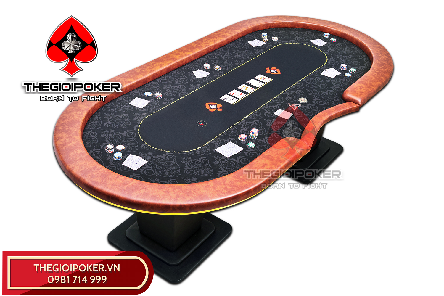 Bàn Poker Sky Tour chuyên dụng dành cho các câu lạc bộ poker thi đấu giải