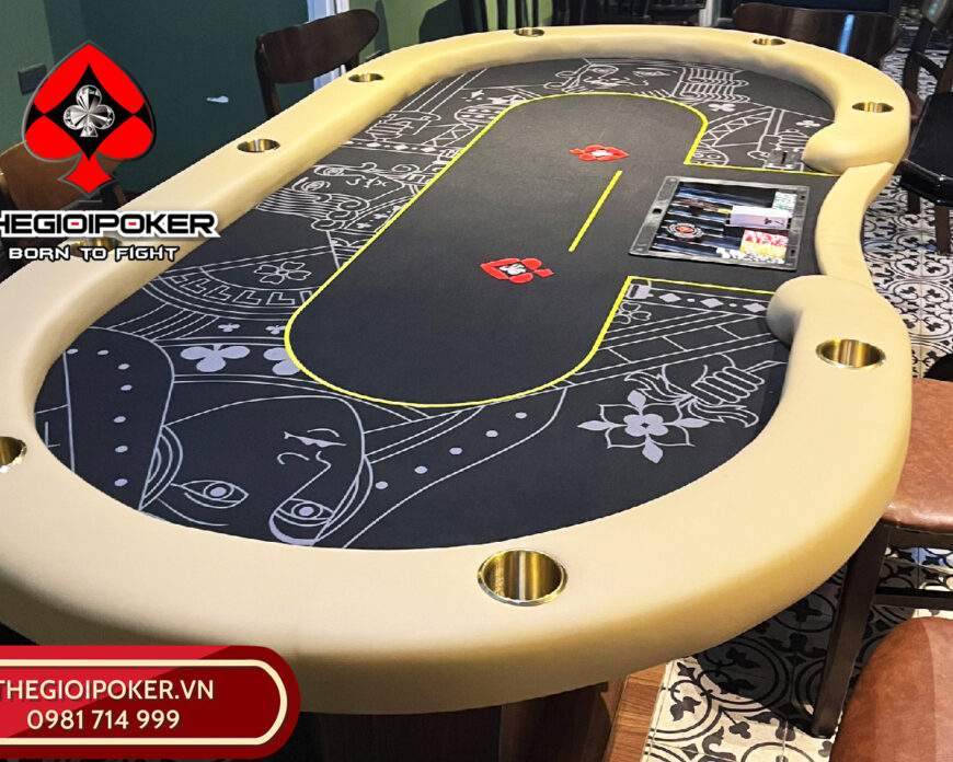 Lắp Đặt Bàn Poker Lancaster Black cho KH quận 2 Tp. Hồ Chí Minh