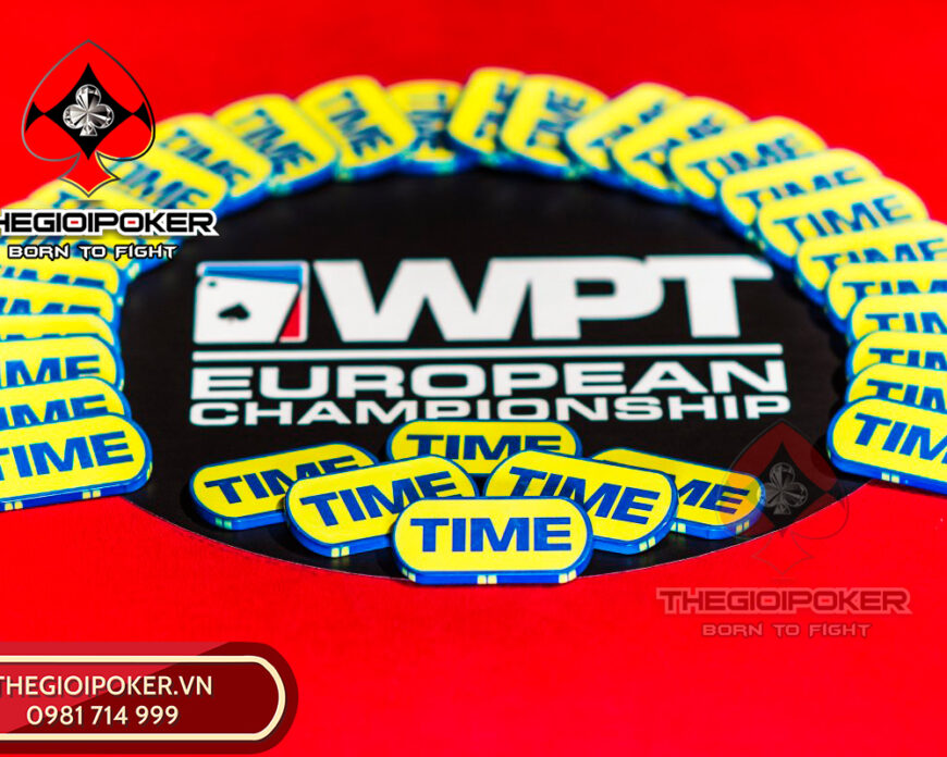 Thẻ Time Bank dùng trong thi đấu poker