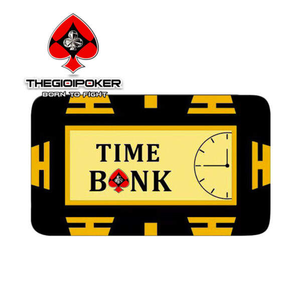 Thẻ Time Bank chuyên dụng trong thi đấu pokerThẻ Time Bank chuyên dụng trong thi đấu poker