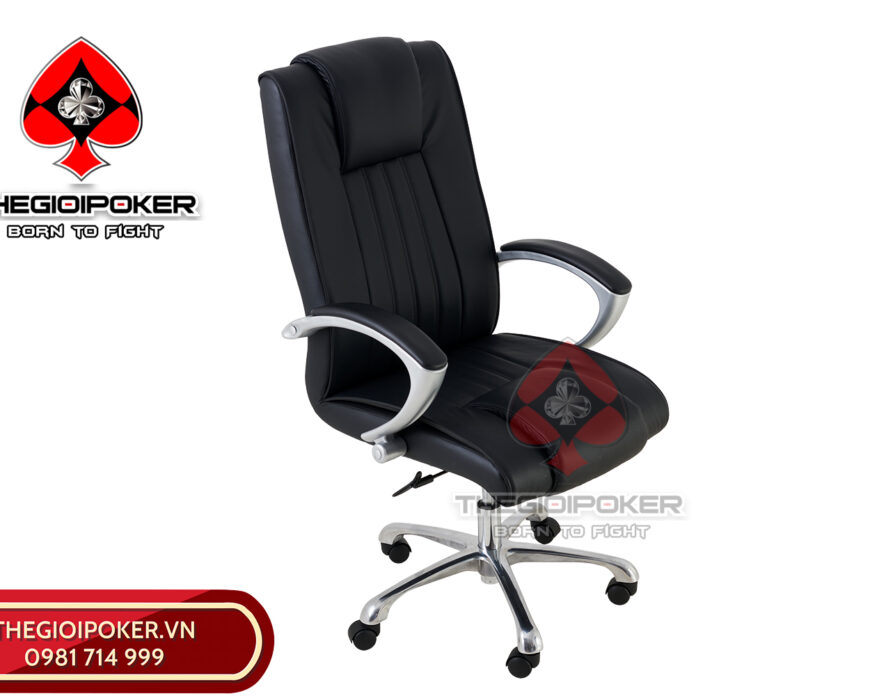 Ghế Poker SKy S01 Black Cao Cấp Chuyên Nghiệp