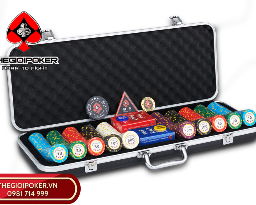 Chip Poker World Series Poker 500 phỉnh poker được TheGioiPoker phát hành độc quyền tại Việt Nam