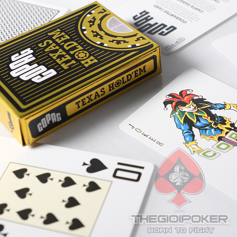 Bài copag texas gold series là dòng bài poker chuyên dụng