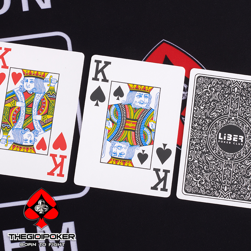 Bài Poker Libers được làm 100% Plastic cao cấp