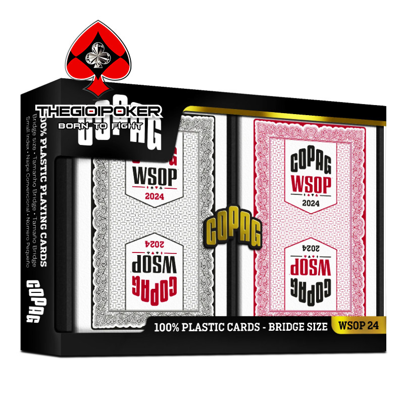 Bài Poker Copag WSOP 2024 Traditional Design