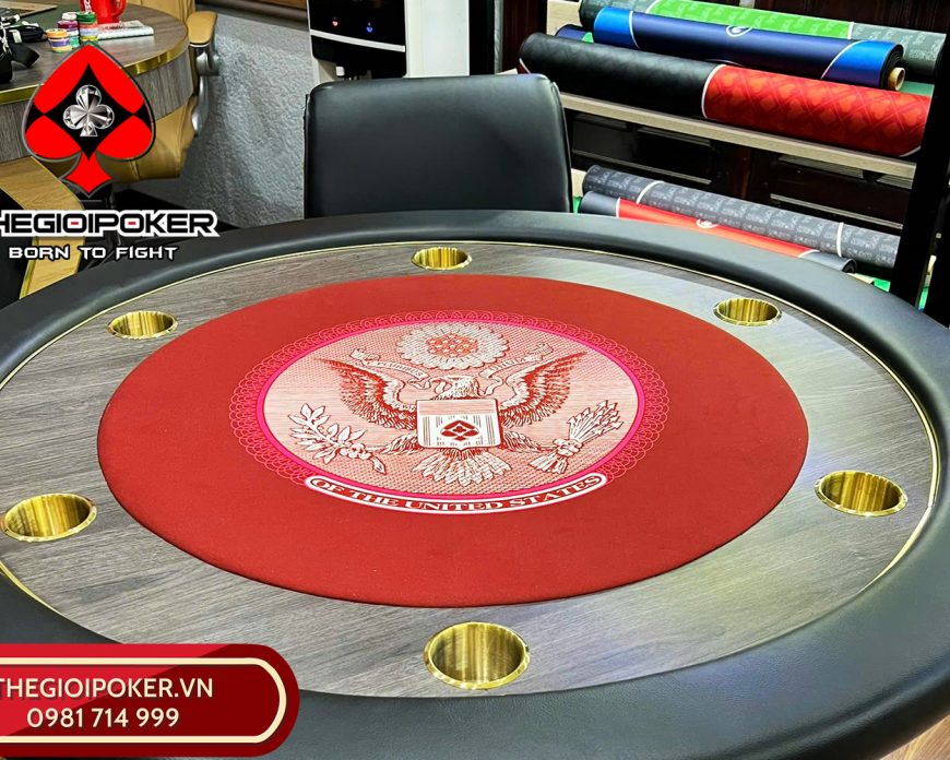 Bàn poker tròn eagle cao cấp