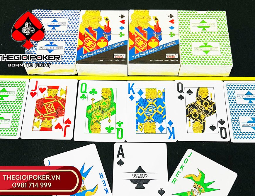 Bài tây nhựa poker Huster chuẩn bị ra mắt tại Việt Nam