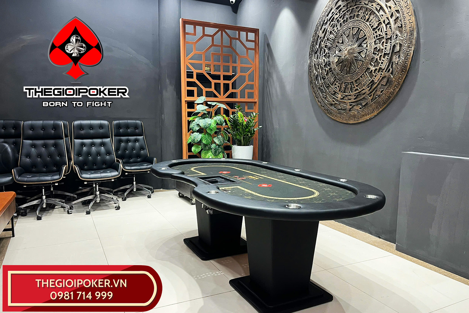 Lắp đặt bàn chơi poker tại thành phố Hạ Long tỉnh Quảng Ninh