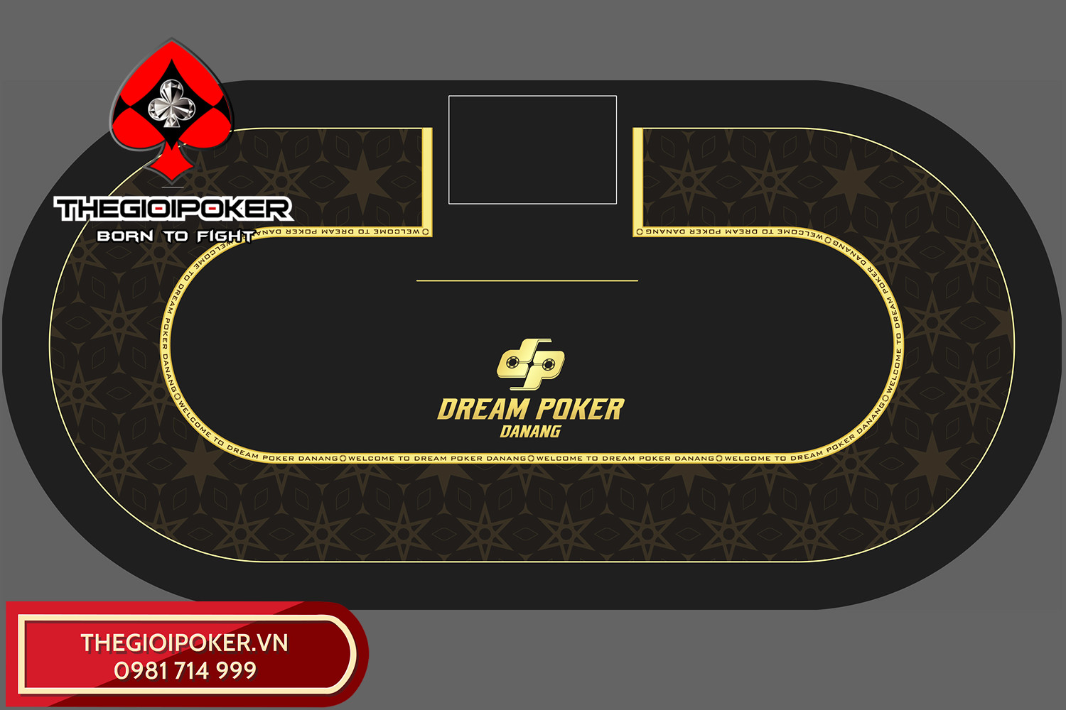 TheGioiPoker thiết kế mặt bàn poker cho Dream Poker 