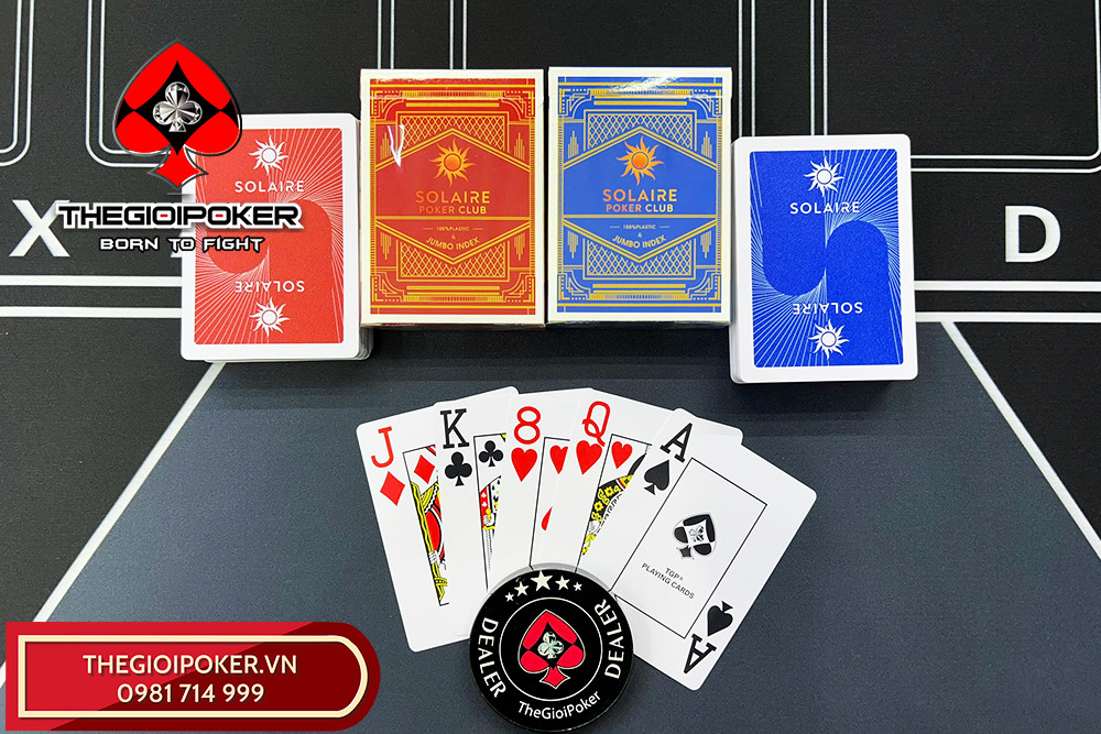 Bài Poker Club Solaire tại Hải Phòng được TheGioiPoker thiết kế và sản xuất