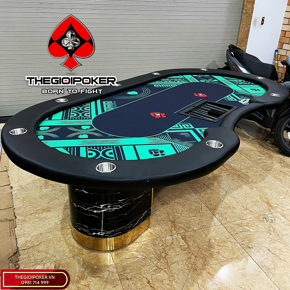 Thế Giới Poker hoàn thiện lắp đặt bàn poker Maverick tại Hà Nội