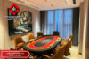 Thế Giới Poker hoàn thiện lắp đặt bộ bàn ghế poker cao cấp sang trọng cho khách hàng tại Hà Nội