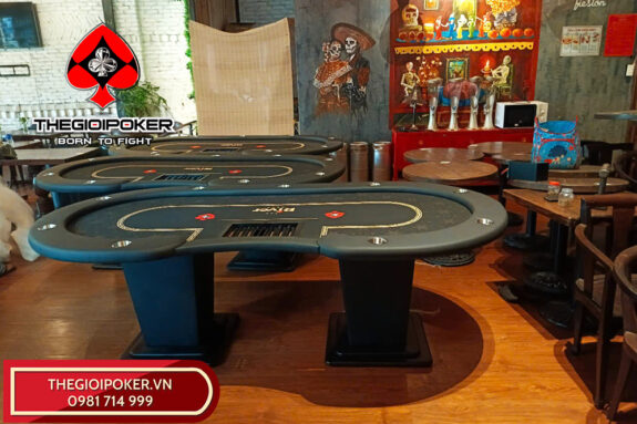 Thế Giới Poker lắp đặt bàn poker thiết kế riêng tại thành phố Hồ Chí Minh