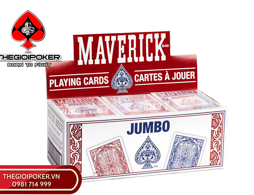 Bài Poker Maverick Jumbo chính hãng