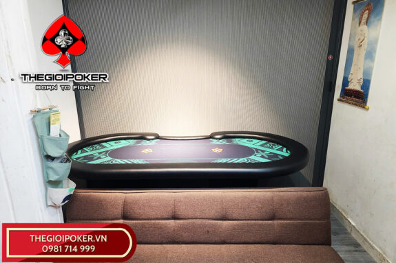 Hoàn thiện lắp đặt bàn poker chuyên nghiệp