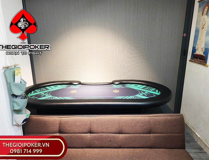 Hoàn thiện lắp đặt bàn poker chuyên nghiệp