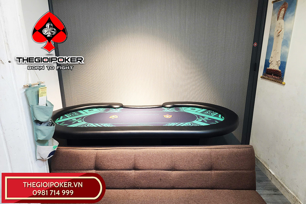 Hoàn thiện lắp đặt bàn poker chuyên nghiệp