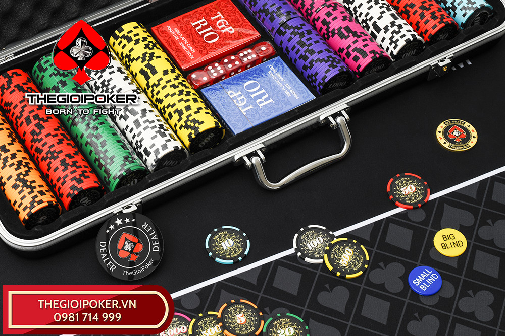 Bộ Chip Poker phiên bản giới hạn Đông Sơn của hãng Roll Poker