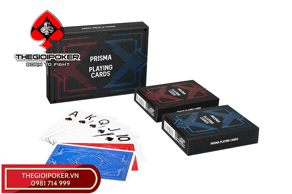 Bộ bài poker Prisma cao cấp của Gameland