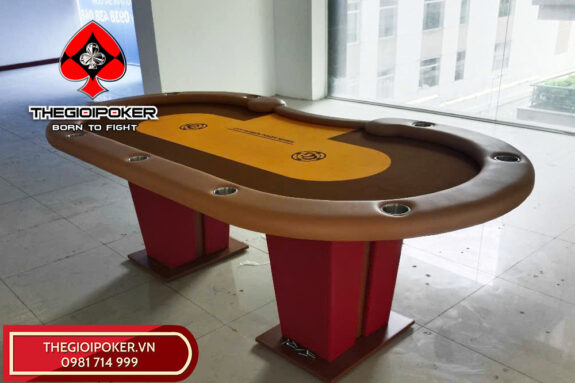 Thế Giới Poker hoàn thiện lắp đặt bàn poker tại Hồ Chí Minh
