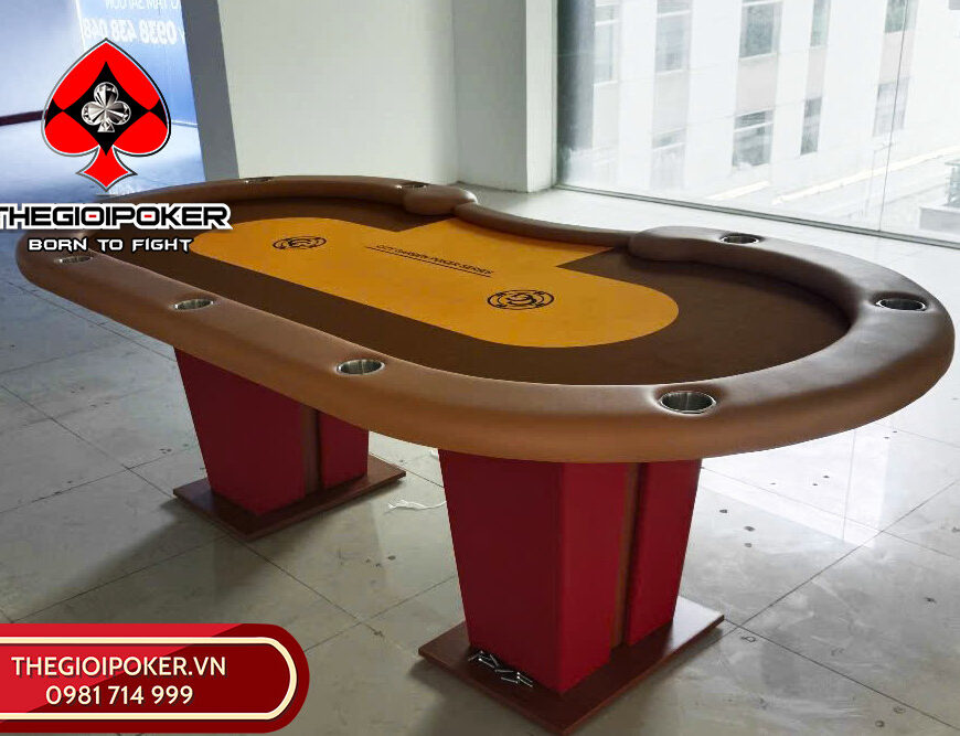 Thế Giới Poker hoàn thiện lắp đặt bàn poker tại Hồ Chí Minh