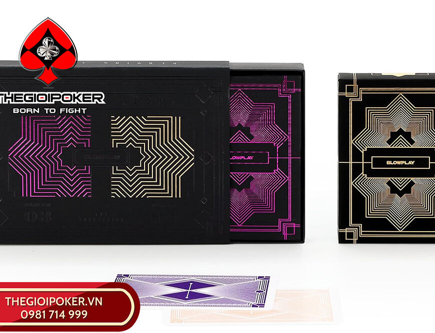 Bài poker Slowplay cao cấp chính hãng