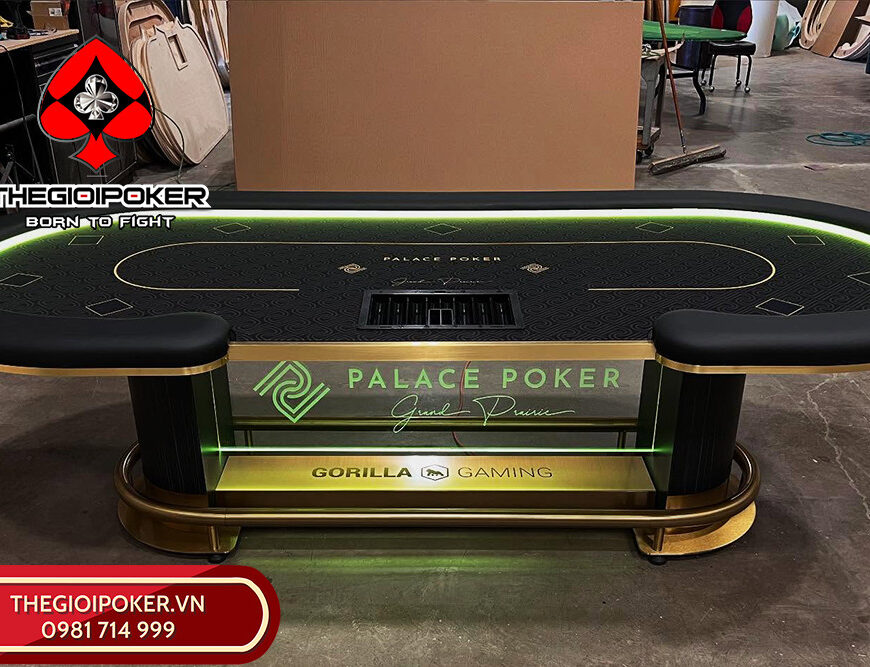 Bàn Poker PALACE chính hãng Gorilla Gaming USA