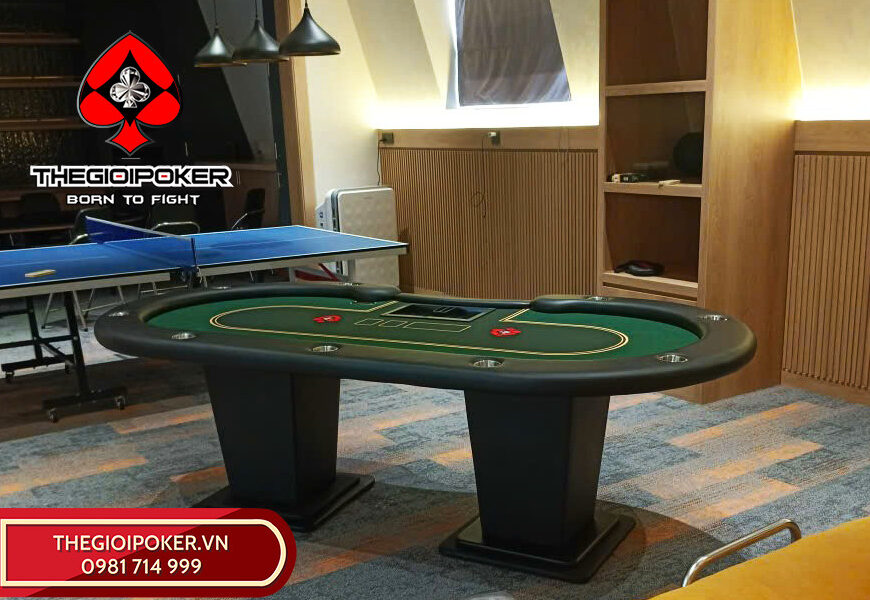 Thế Giới Poker hoàn tất lắp đặt bàn poker tại thành phố Hồ Chí Minh