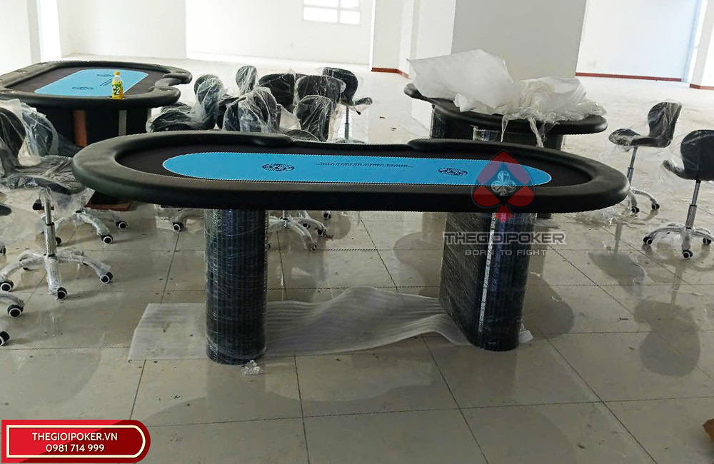 Thế Giới Poker hoàn thiện lắp đặt ba bàn poker cao cấp tại Hồ Chí Minh
