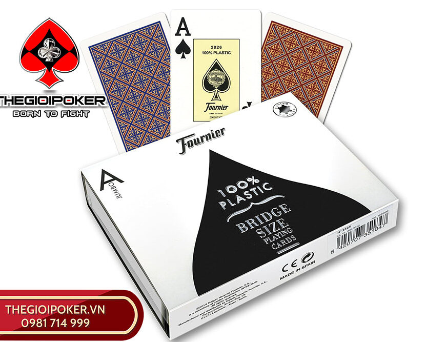 Bài Poker Fournier Arabesco chính hãng