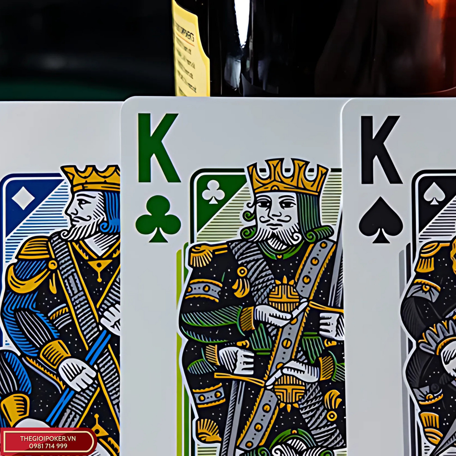 Bài Poker ACES phiên bản 2.0 được thiết kế với 4 màu trong cùng 1 bộ bài