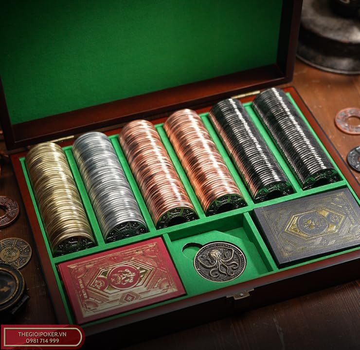 Bộ Chip Poker Piratego sang trọng và đẳng cấp