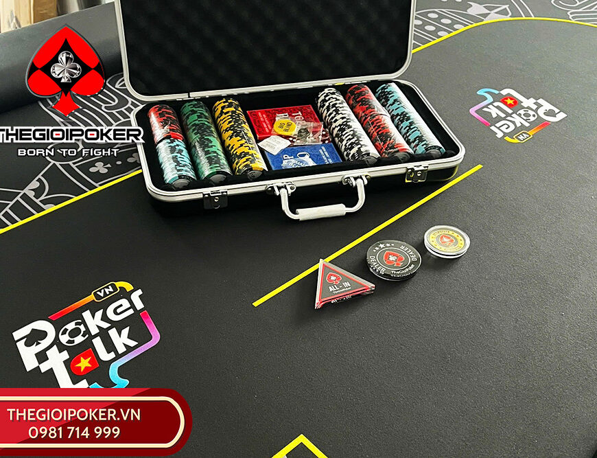 Thế Giới Poker hoàn tất lắp đặt bàn poker cho poker talk tại Hà Nội